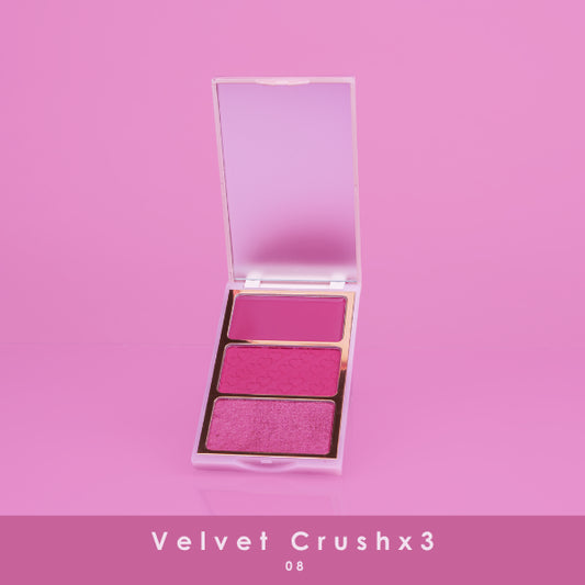VELVET RUBOR X 3 MAGENTA