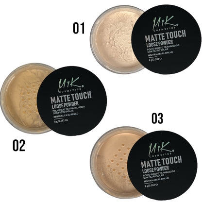 POLVO SUELTO M&K COSMETICS